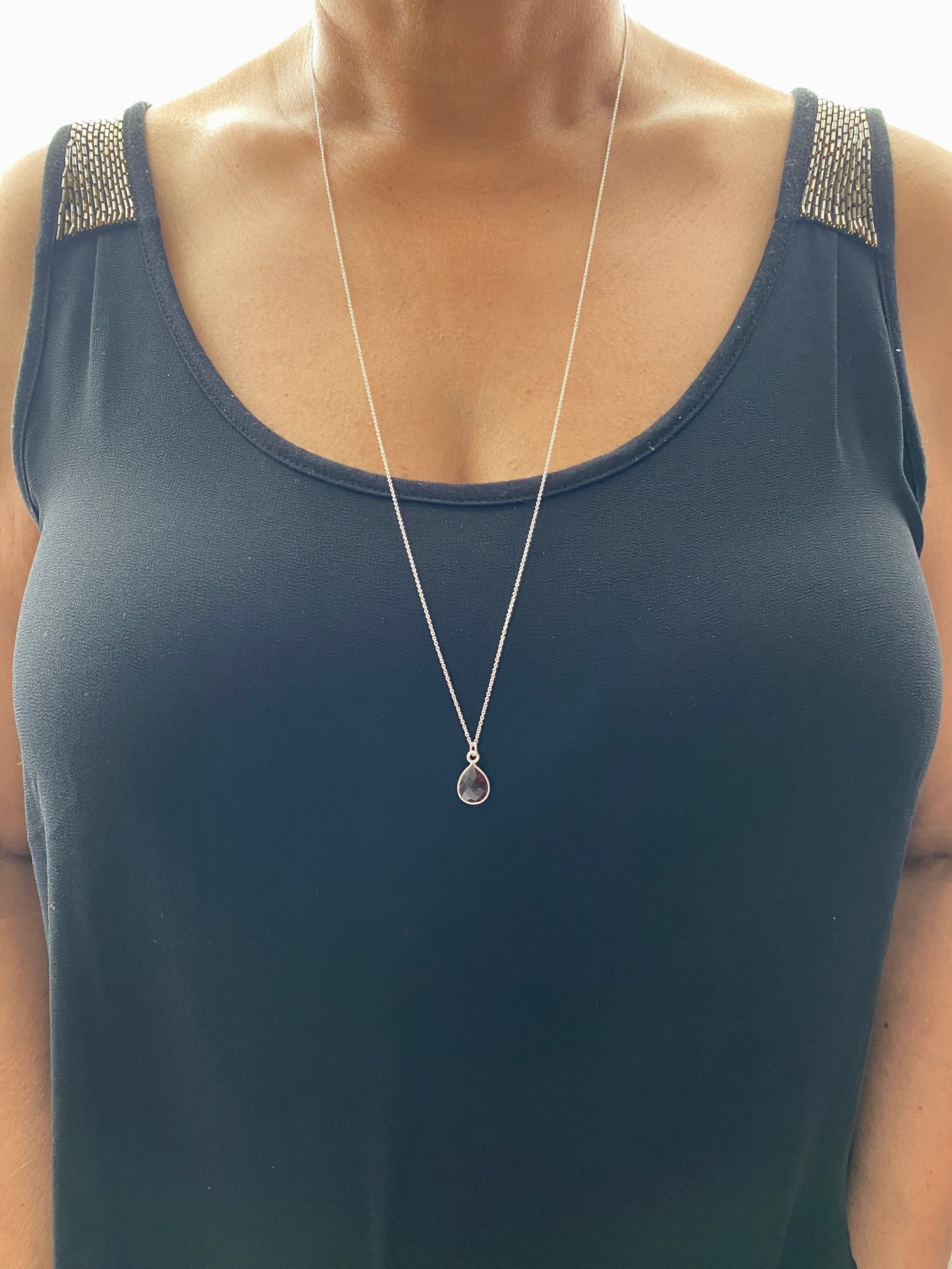 Image of Garnet Necklace