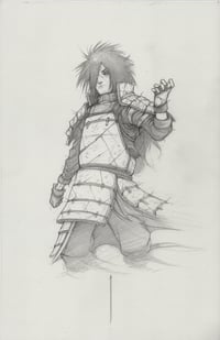 MADARA PENCIL ORIGINAL ART SIGNED