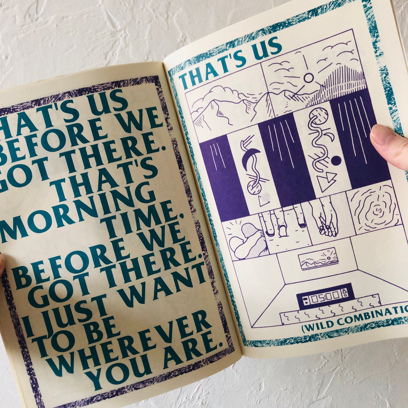 Wild Combination - an Arthur Russell-inspired illustrated zine