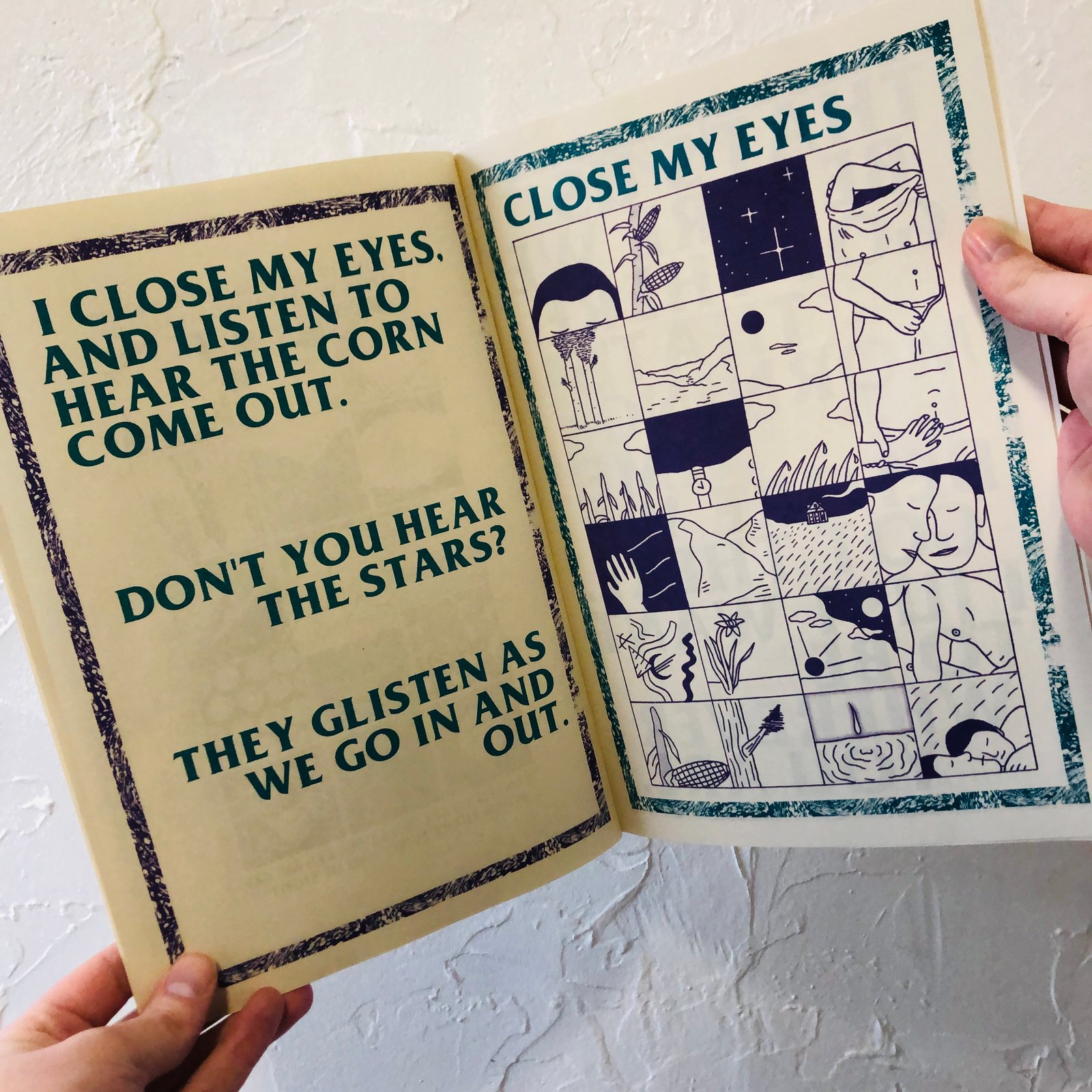 Wild Combination - an Arthur Russell-inspired illustrated zine