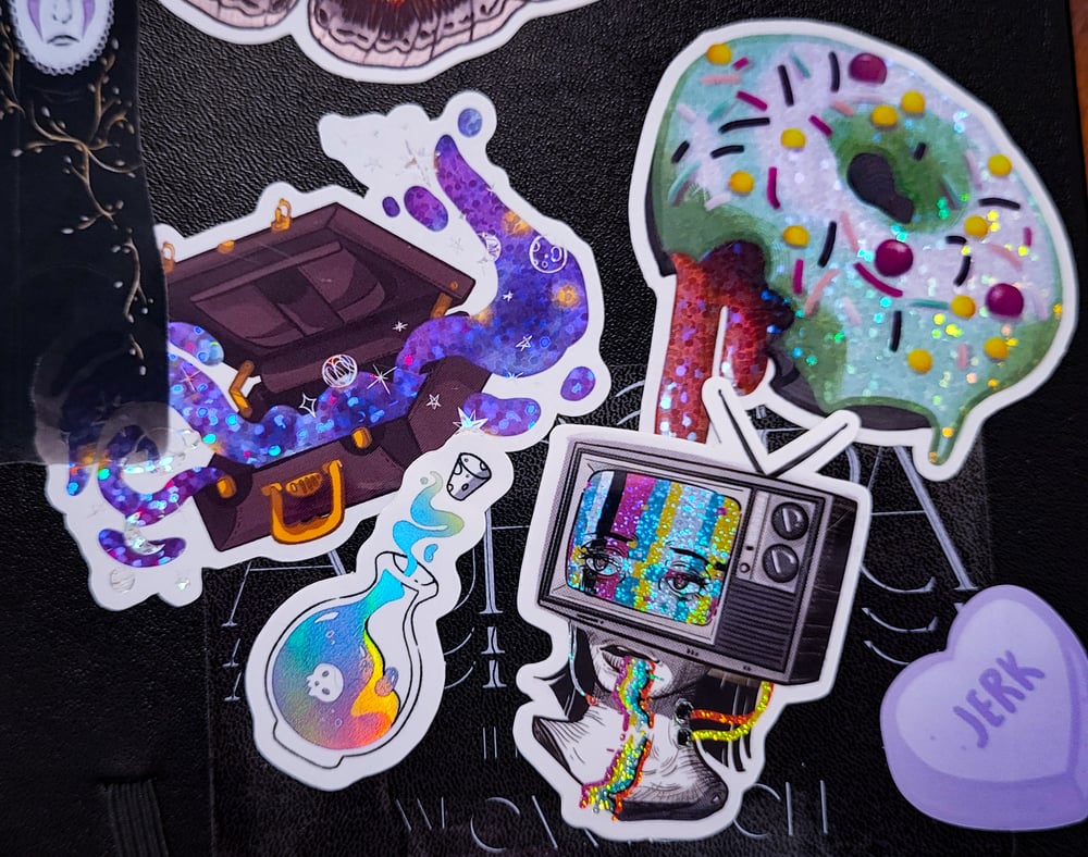 Image of Dream in Technicolor Stickers!