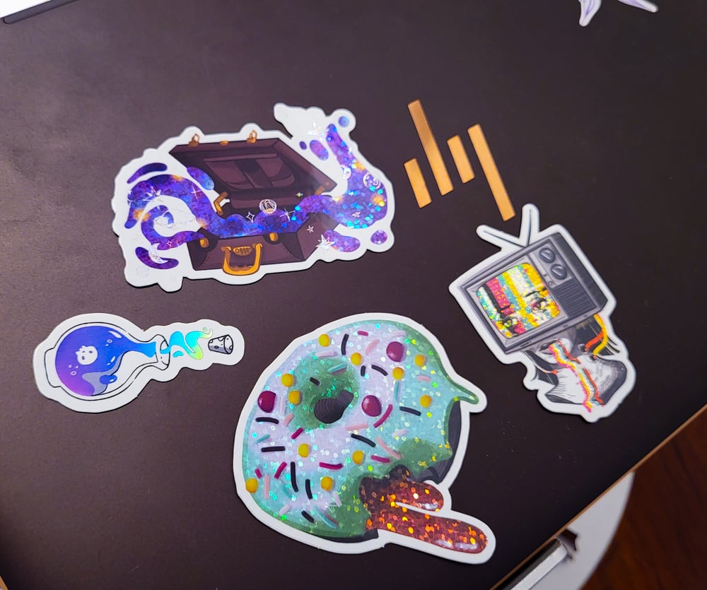 Image of Dream in Technicolor Stickers!