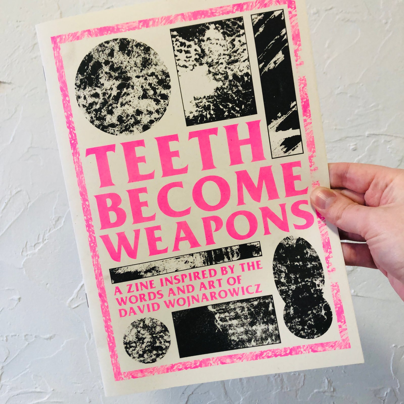 Teeth Become Weapons - a David Wojnarowicz inspired illustrated
