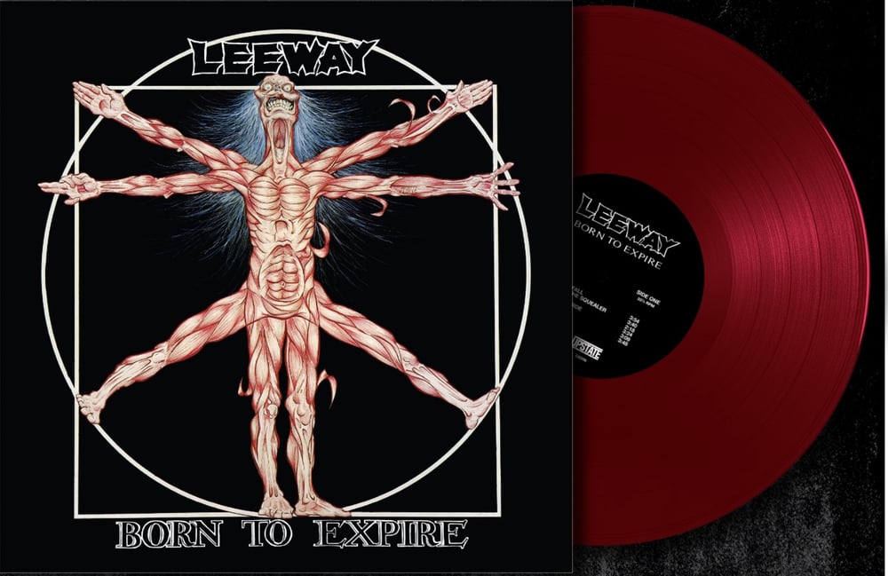 Image of Leeway-Born To Expire LP Oxblood Colored Vinyl Pre-Order