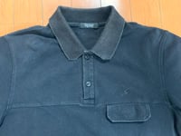 Image 2 of Undercover Jun Takahashi 2009ss black cotton polo shirt, size 3 (M)