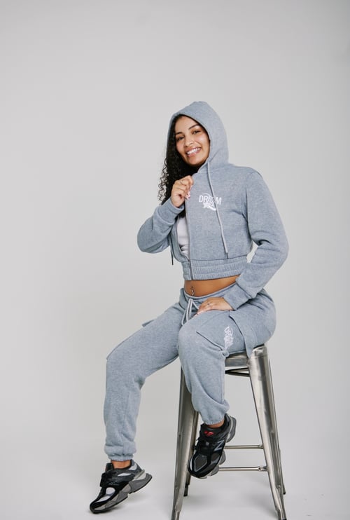 Image of Cropped Hoodie & Cargo Pants 