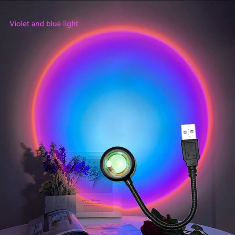 LED sunset lamp