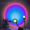 LED sunset lamp