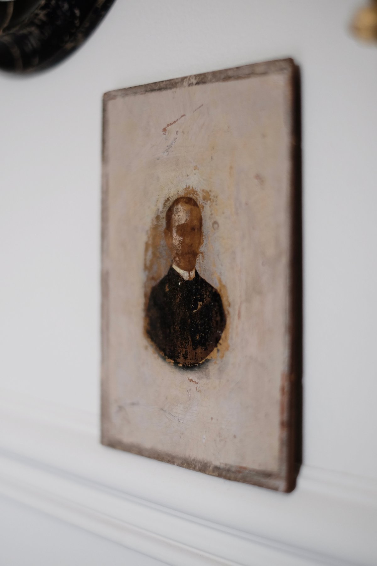 Image of Portrait miniature sur panneau