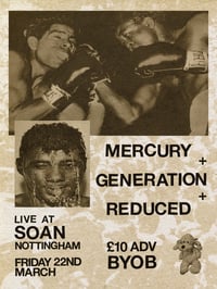 Mercury + Generation + Reduced @ Stuck On A Name - 22/03/24