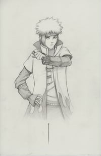 MINATO ORIGINAL ART SIGNED
