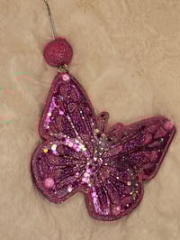Image 3 of Purple butterfly car freshie - fabulous Lavender 