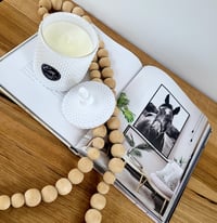 Image 1 of White Raindrop Jar