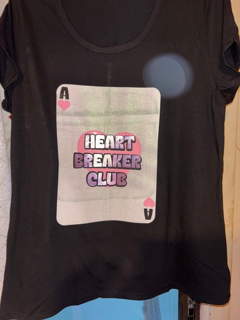 Heartbreaker card tee