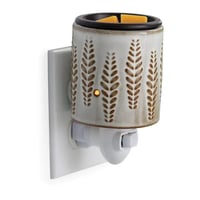 Image 2 of Wheat & Ivory Flip Dish Pluggable Warmer