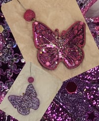Image 1 of Purple butterfly car freshie - fabulous Lavender 