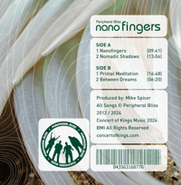 Image 2 of Nano Fingers 12" Vinyl Album - Peripheral Bliss