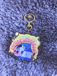 Image 3 of I'm Not Picky, I'm Just Lactose Intolerant Acrylic Keychain