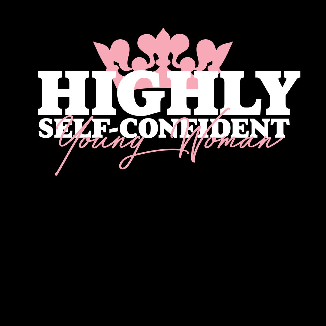 Image of Highly Self-Confident Woman