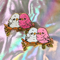 1.5" Love Birds Pin