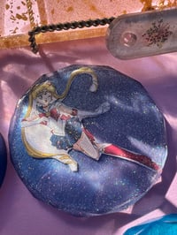 Image 2 of Sailor Moon Holographic Coaster