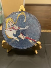 Image 1 of Sailor Moon Holographic Coaster