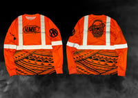 HI VIZ ORANGE TRIBAL LONGSLEEVE