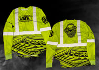 HI VIZ GREEN TRIBAL LONGSLEEVE