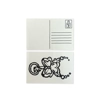 EVIL KEY POSTCARD