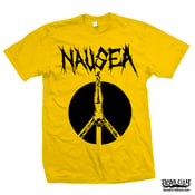 Image of NAUSEA "1986 Antichrist" Gold T-Shirt