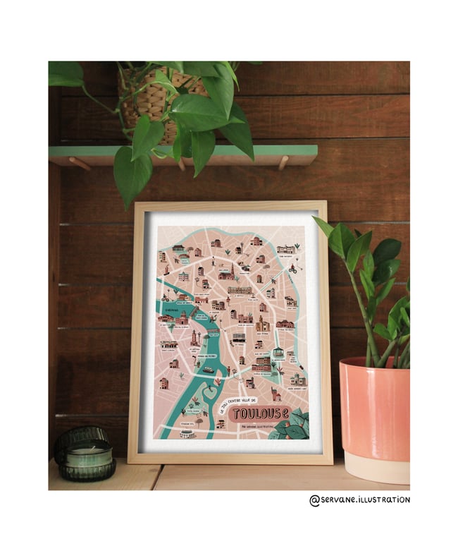 " Carte de Toulouse " 