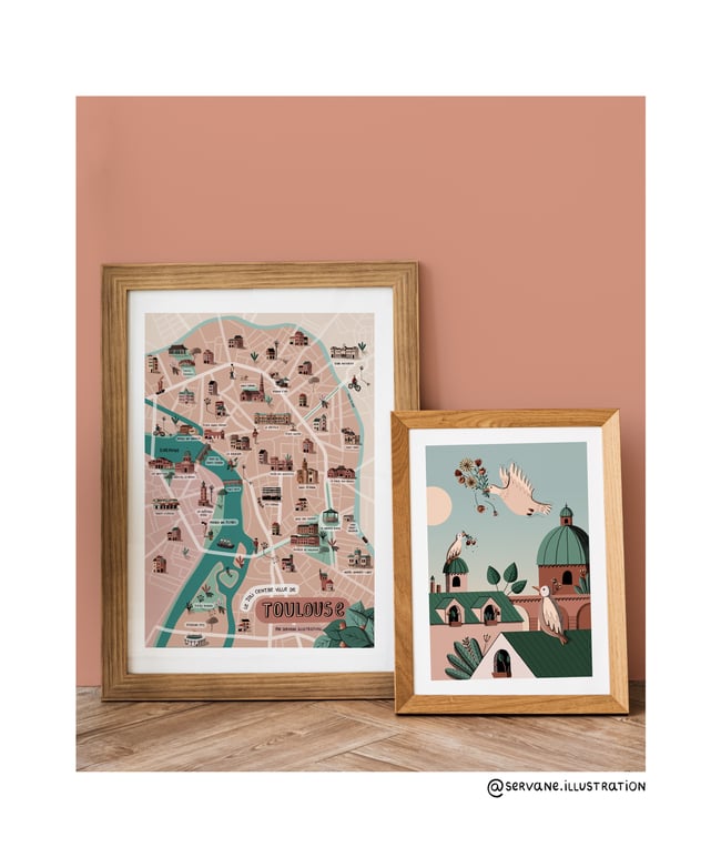 " Carte de Toulouse " 