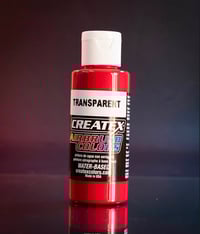  CREATEX TRANSPARENT RED