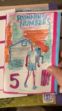 Running Numbers #5 (Pittsburgh 2) by Frank Santoro PRE-ORDER