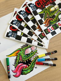 Image 2 of Creeps and Finks Coloring Book
