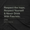 Respect the Hops color Negra