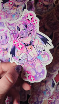 Succubus Neko Full Art - Vinyl Sticker