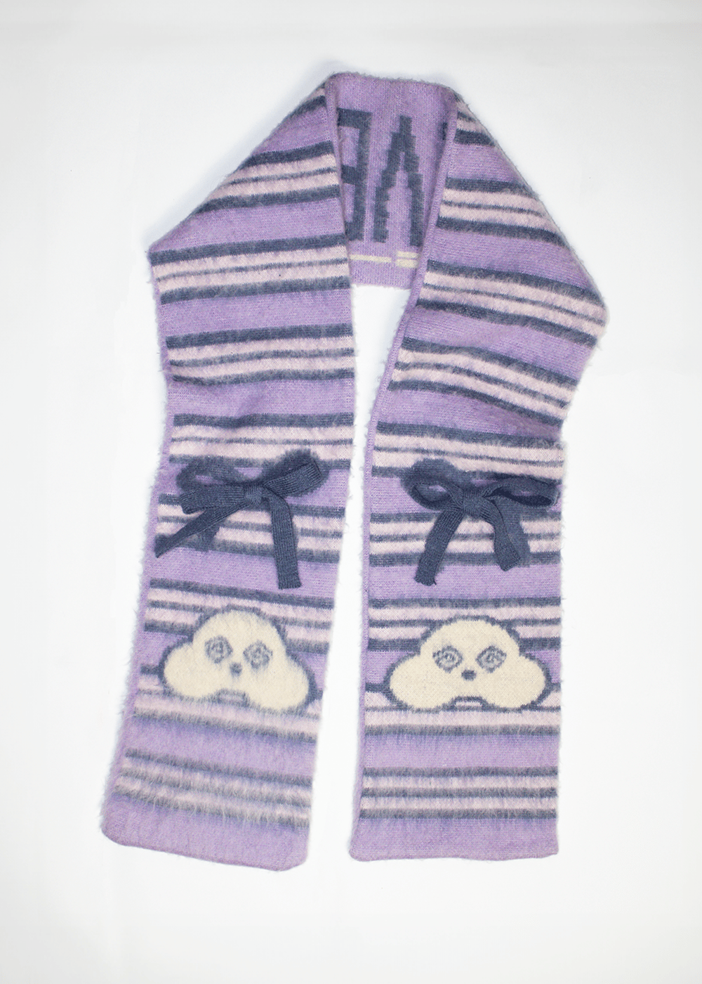 ERED MOHAIR SCARF
