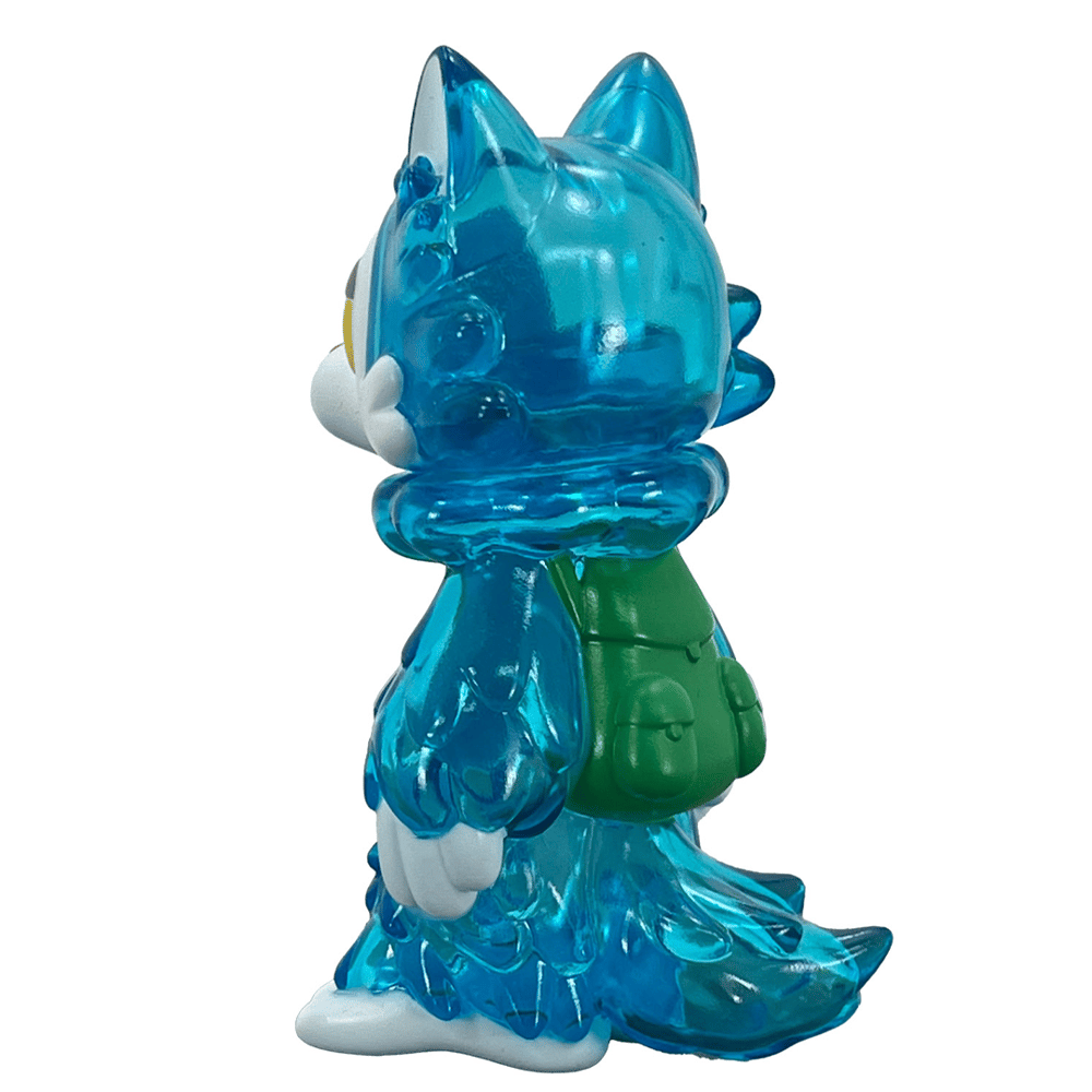 Wolf-Kun Transparent Blue by Kiriko Arai