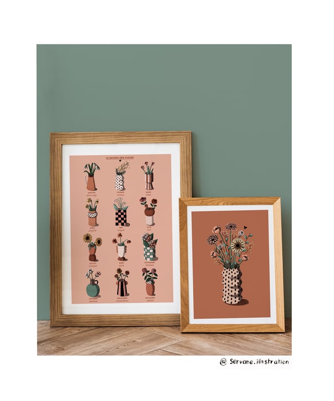 " La saison des fleurs " 