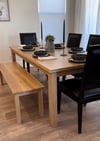 White Oak Farm Table | Walnut Farm Table | Solid White Oak | Solid Walnut | Solid Cherry