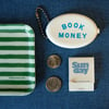 BOOK MONEY COIN POUCH