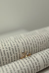 Image 1 of Vintage Double Gemstone Ring 