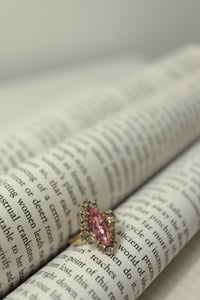 Image 1 of Vintage Pink Diamond Ring 