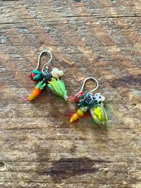 Image 1 of Veggie cluster earrings