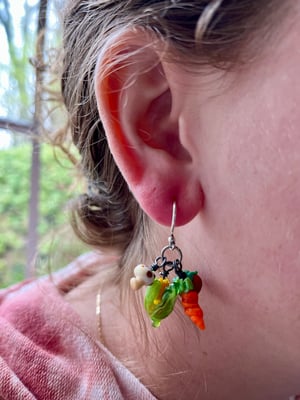 Image of Veggie cluster earrings
