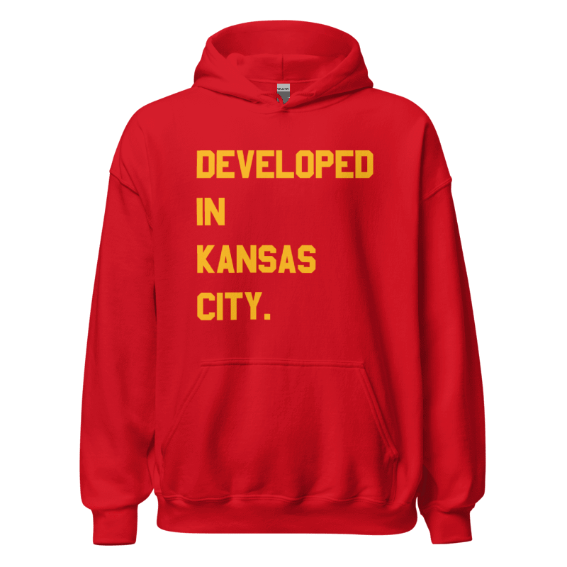 Image of Developed In Kansas City - Crisp Hoodie