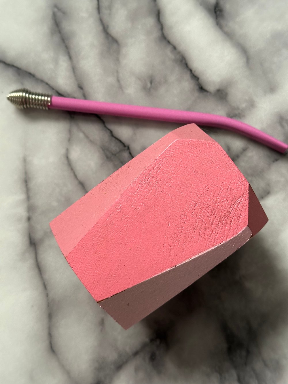 Image of Mate argentino pintado (pink)
