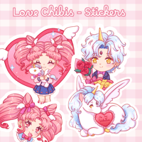 Image of SM LOVE CHIBI STICKERS