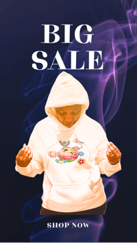 Image 2 of White Unisex Sweater VLDLV01